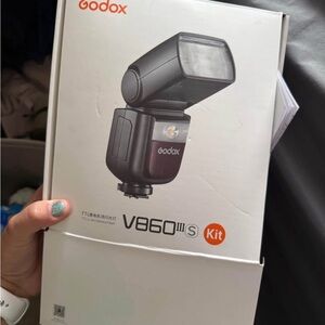 V860III-S Kit Black Camera Flash